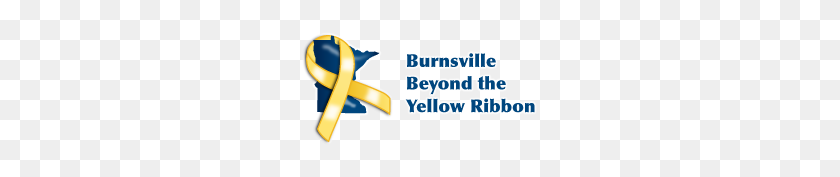 240x117 Burnsville Yellow Ribbon - Yellow Ribbon PNG