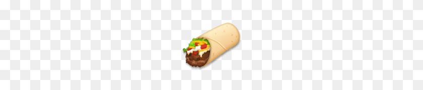 120x120 Burrito Emoji - Burrito Png