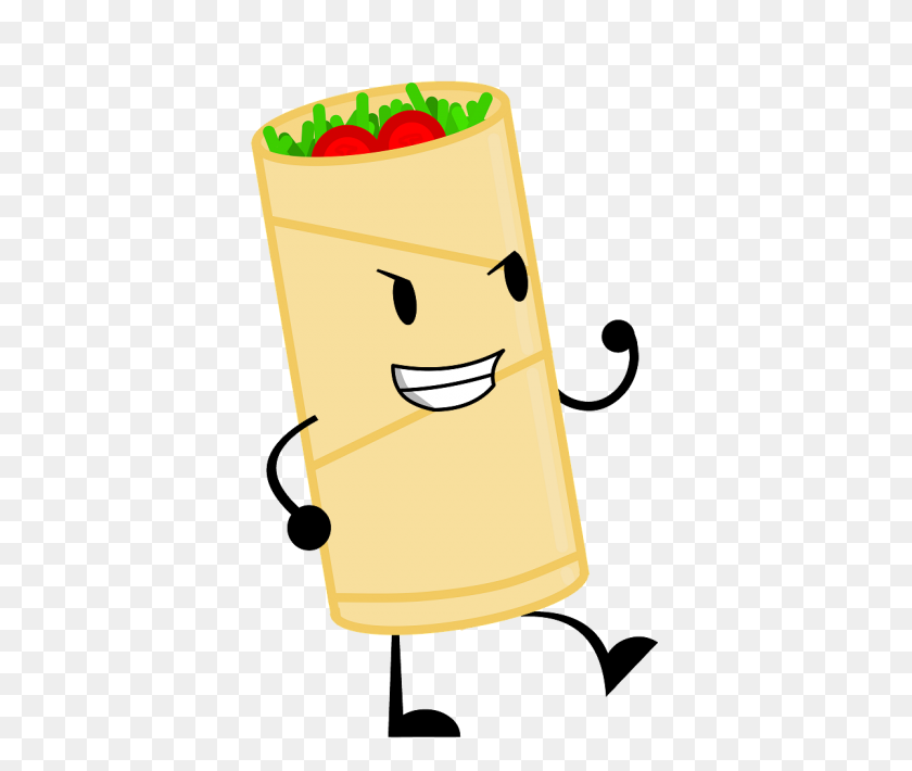 1200x1000 Burrito Object Mayhem Wiki Fandom Powered - Walking Taco Clipart