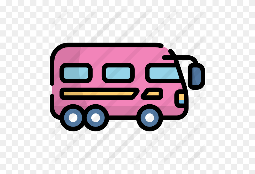 512x512 Bus - Icono De Bus Png