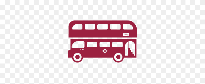 284x284 Bus - Double Decker Bus Clipart