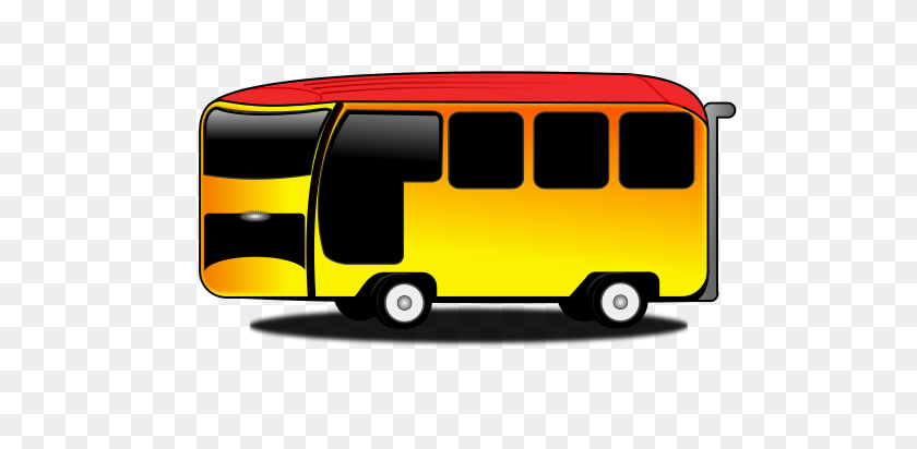 600x352 Автобус Мультфильм Дизайн Png Картинки Для Интернета - Автобус Клипарт Png