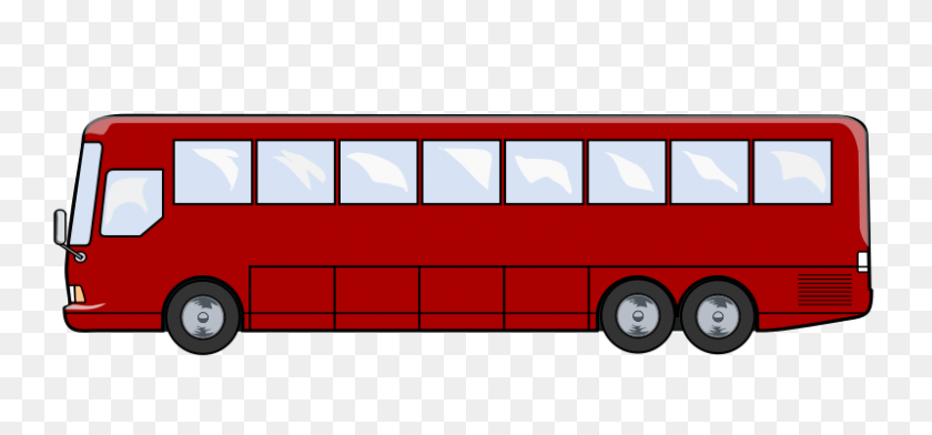 800x341 Bus Christmas Cliparts - Double Decker Bus Clipart