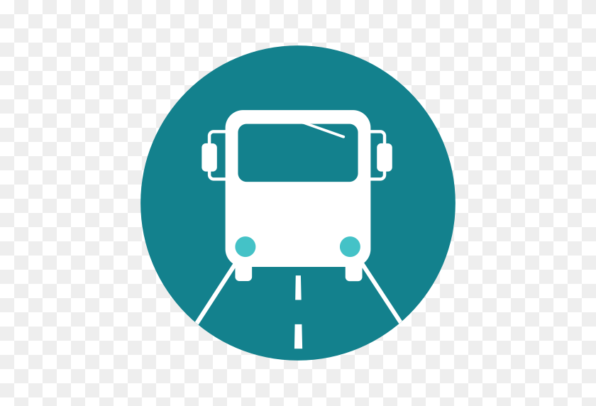 512x512 Автобус, Citycons, Общественный, Транспорт, Значок Путешествия - Значок Автобуса Png