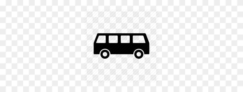 260x260 Bus Clipart - Car Trip Clipart
