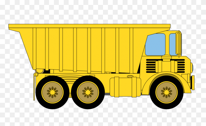 800x467 Bus Clipart Dump Truck - Bus Clipart Free