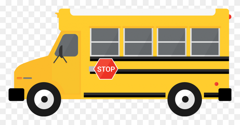1000x485 Bus Clipart No Background - Charter Bus Clipart