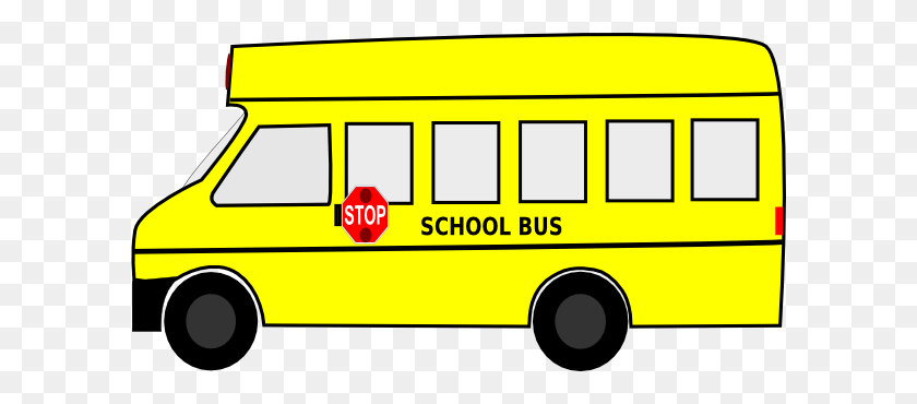 600x310 Автобусный Гудок Клипарты - Городской Автобус Клипарт