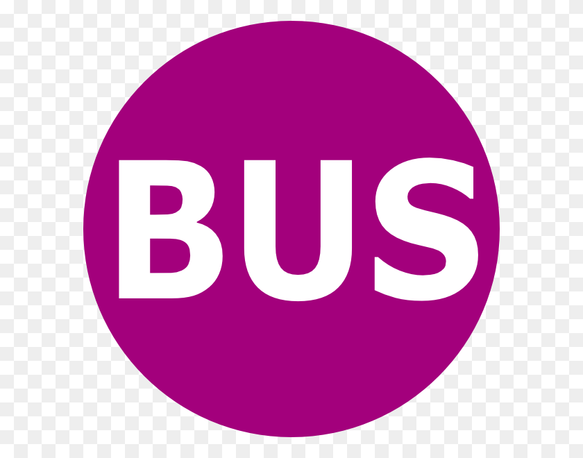 600x600 Bus Logo Bvg Clip Art Free Vector - Bus Clipart Free