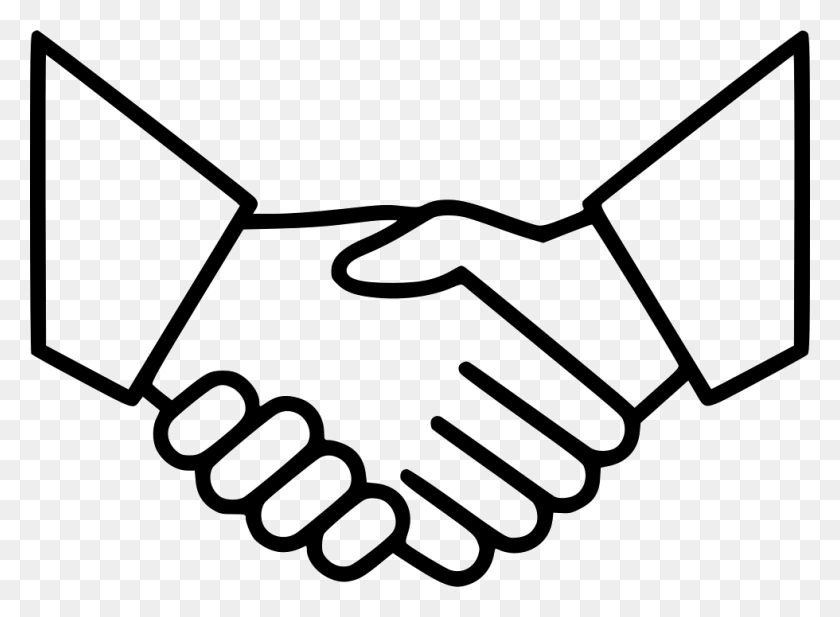 980x700 Business Agreement Deal Partnership Handshake Png Icon Free - Handshake Icon PNG