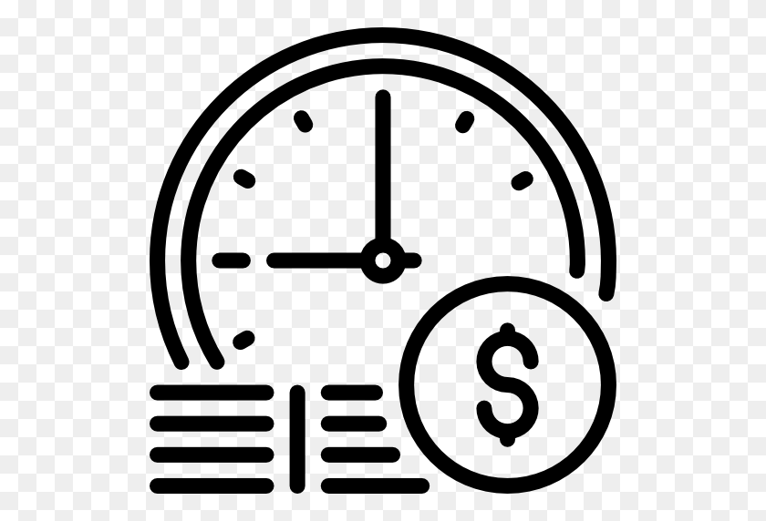 512x512 Business And Finance, Money, Stack, Coins, Cash, Clock, Currency - Money Stack PNG