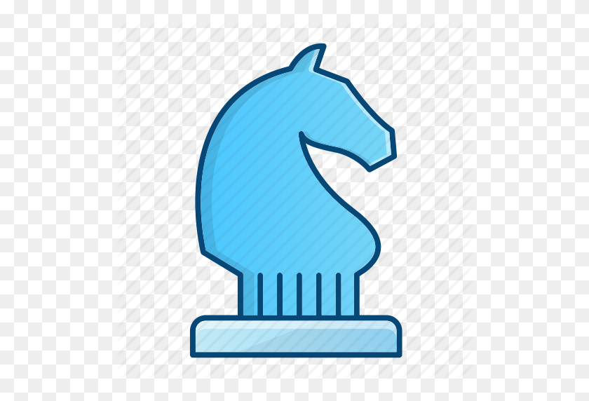512x512 Business, Chess, Horse, Plan, Strategy Icon - Chess Knight Clipart