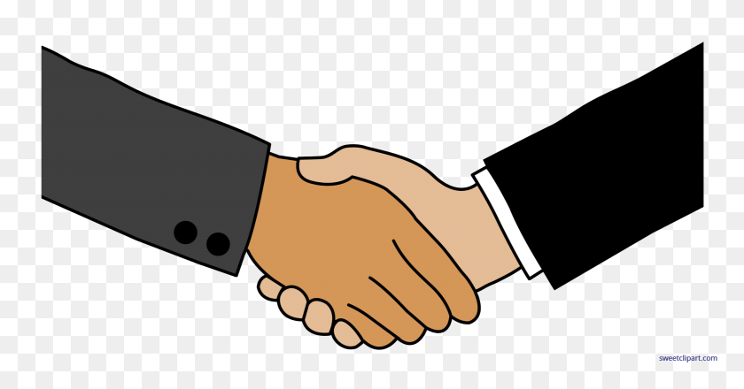 Business Handshake Clip Art - Couple Holding Hands Clipart