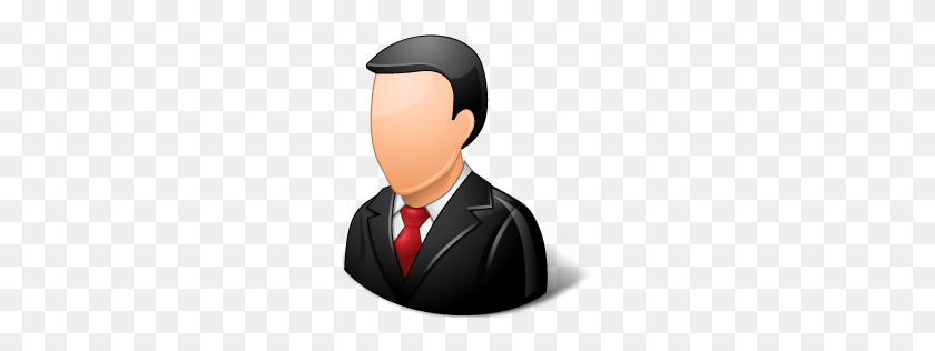 256x256 Business Man, Customer, Male Icon - Male PNG