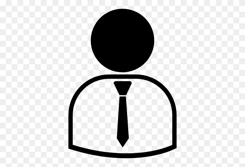 512x512 Business Man Wearing Suit And Tie - Man In A Suit PNG