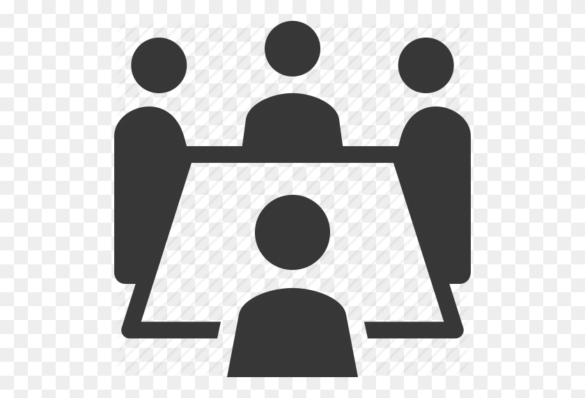 512x512 Business Meeting, Businessman, Meeting Room Icon - Meeting PNG