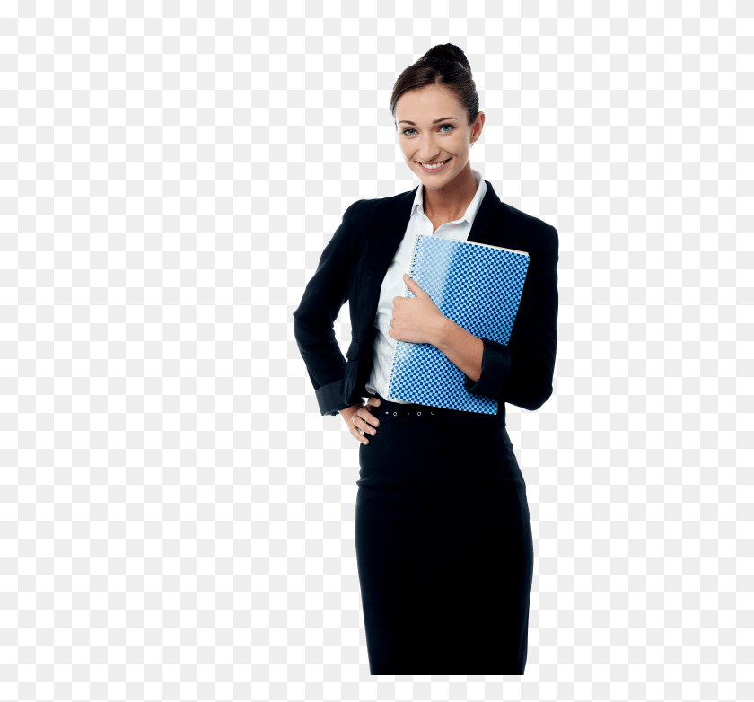 480x722 Business Women Png - Woman Standing PNG