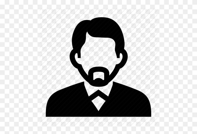 512x512 Businessman, Elderly, Face, Male, Man, Mustache, Older, Portrait - Male Icon PNG