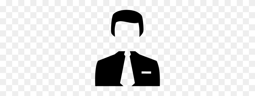 256x256 Businessman Icon Myiconfinder - Human Icon PNG