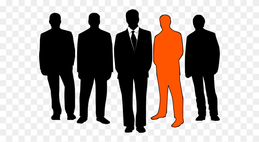 586x401 Businesspeople Clip Art - Person Standing Clipart