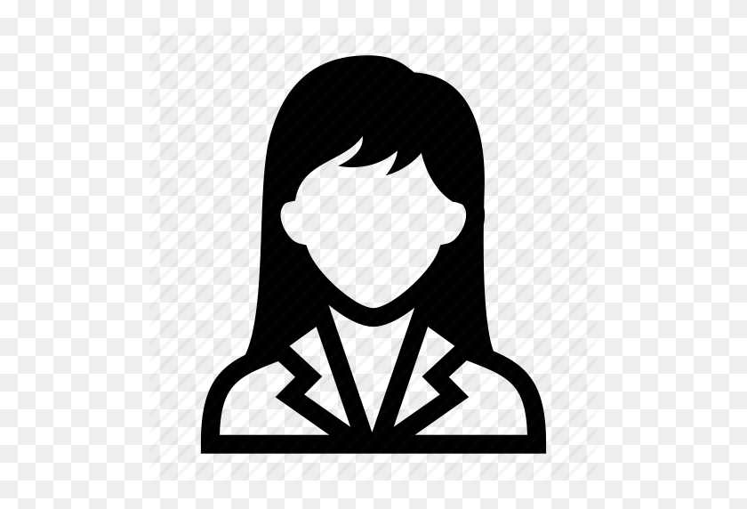 512x512 Businesswoman, Face, Female, Girl, Portrait, Professional, Suit - Portrait PNG