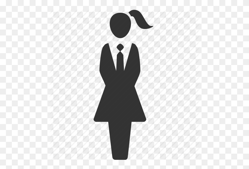 512x512 Mujer De Negocios, Mujer, Niña, Señora, Camarera, Mujer, Icono De Mujeres Trabajadoras - Camarera Png
