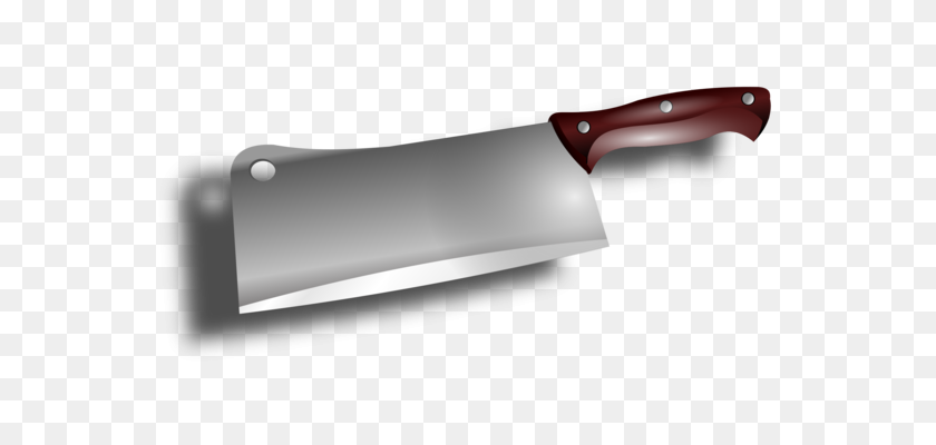 633x340 Butcher Knife Cleaver Kitchen Knives - Chef Knife PNG