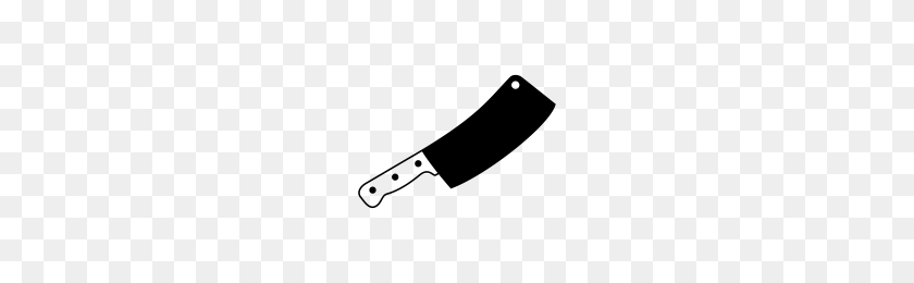200x200 Butcher Knife Icons Noun Project - Butcher Knife PNG