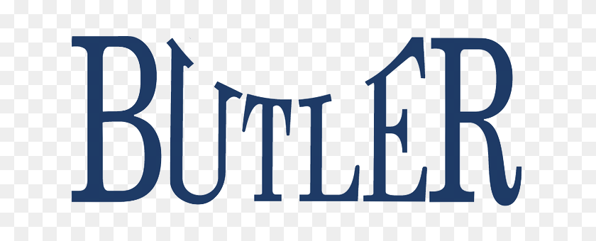 744x280 Butler Bulldogs Script Logo - Butler PNG