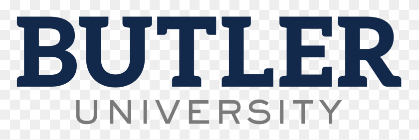 2000x569 Butler University Logo - Butler PNG