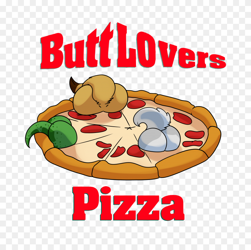 4000x4000 Butt Lovers Pizza Artworktee - Pizza PNG