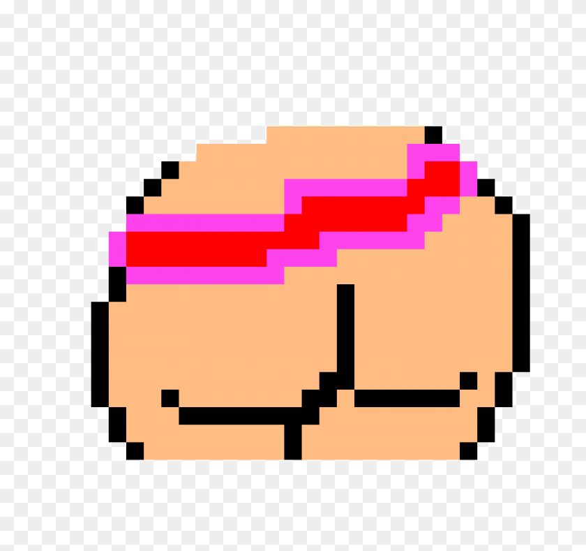3100x2900 Butt Pixel Art Maker - Butt PNG