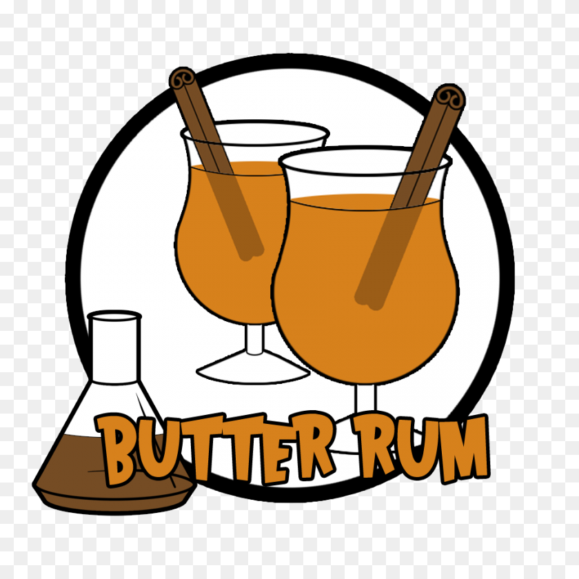 900x900 Butter Rum The Mad Doctor's Formula - Rum Clipart