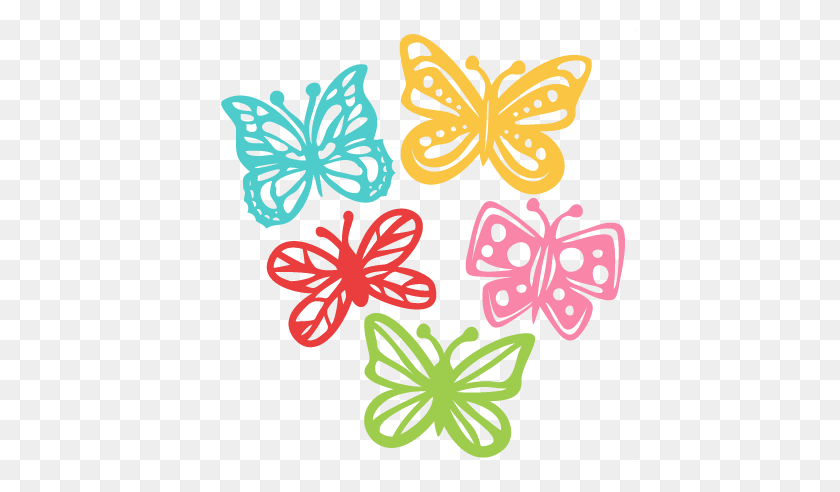 432x432 Butterfly Design Clipart - Jewelry Clip Art Free