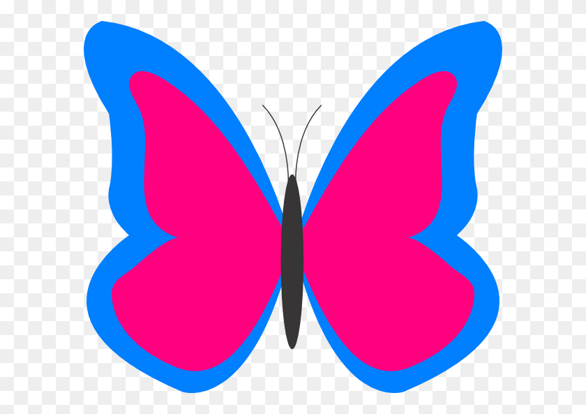 600x533 Imágenes Prediseñadas De Contorno De Mariposa Imágenes Prediseñadas Gratis - Chrysalis Clipart