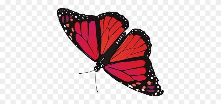 407x337 Butterfly Png Image, Free Picture Download - Butterfly Clipart PNG
