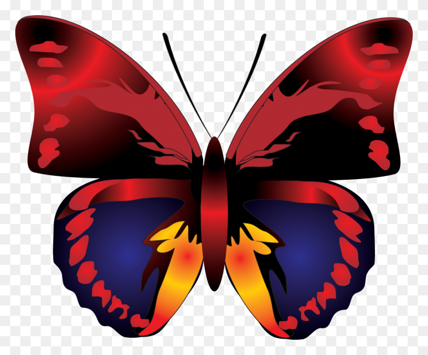 1000x817 Butterfly Png Image, Free Picture Download - Butterfly PNG Clipart