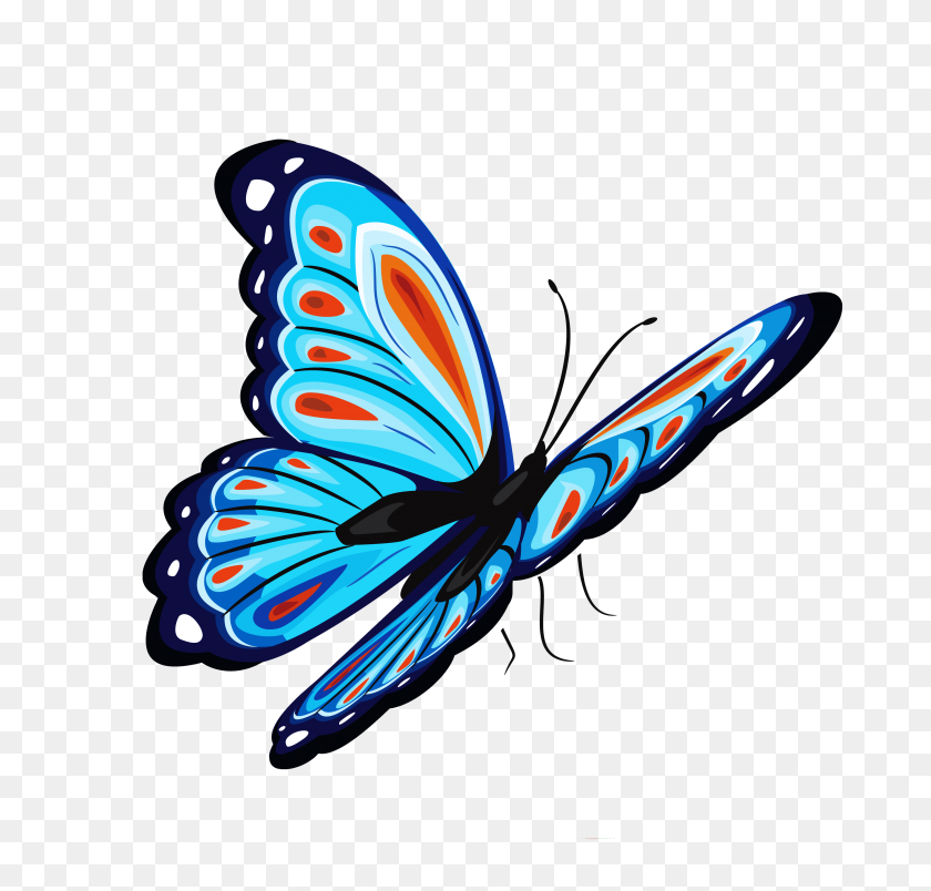 3804x3632 Butterfly Png Raheeq Flowers - Butterfly PNG