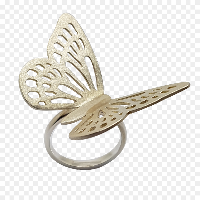 1098x1098 Butterfly Ring - Skye PNG
