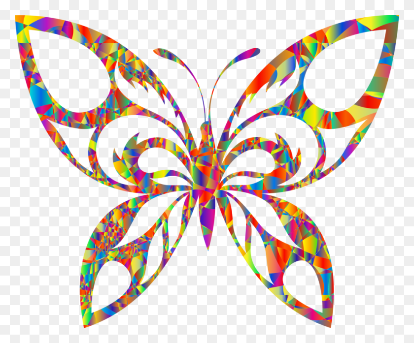 918x750 Butterfly Silhouette Drawing - Magma Clipart
