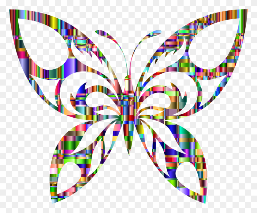 918x750 Butterfly Silhouette Drawing Cabbage White - Cabbage Clipart
