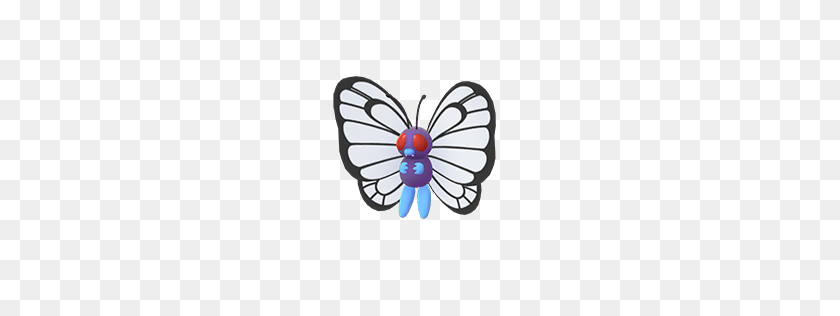 256x256 Butterfree - Бабочка Png
