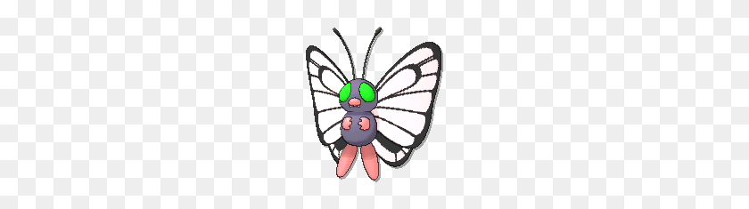 154x175 Butterfree Stats, Moves, Evolution Locations - Butterfree PNG
