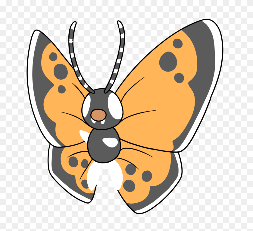 688x706 Butterfree Variant - Butterfree PNG
