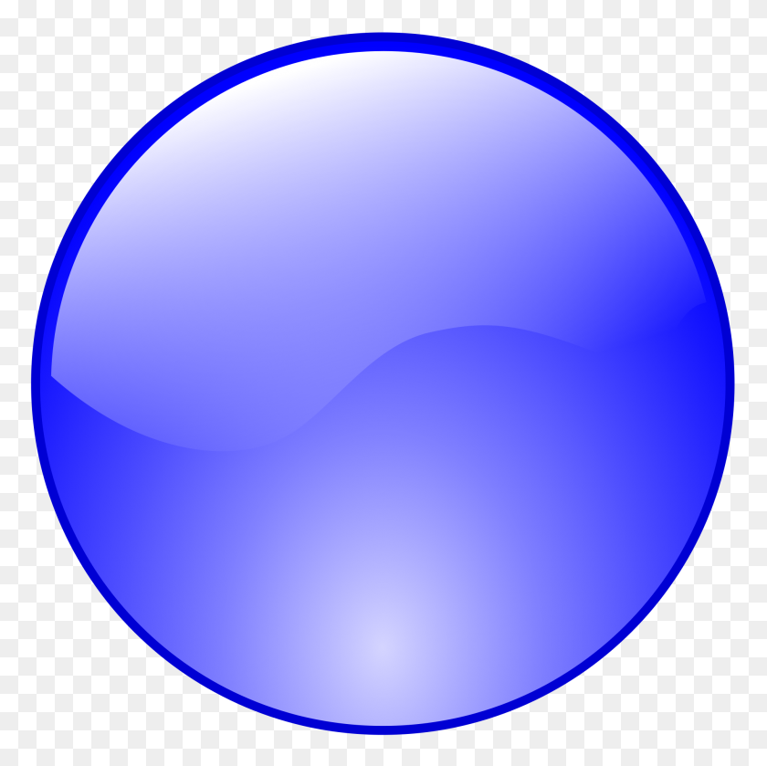 2000x2000 Button Icon Blue - Button PNG
