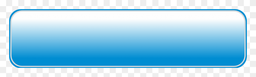 890x221 Botón Png - Rectángulo Azul Png