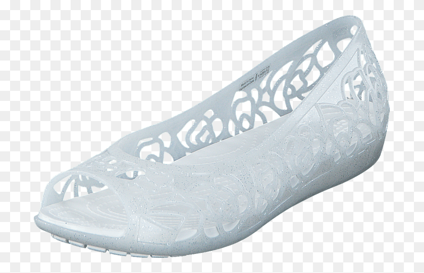 705x481 Buy Crocs Crocs Isabella Jelly Flat W Oyster With Glitter Blue - Crocs PNG