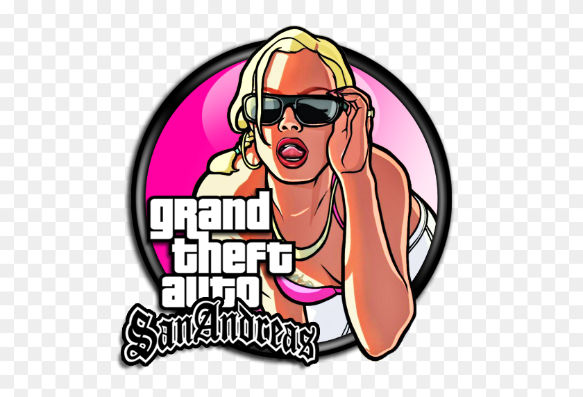 512x512 Купить Grand Theft Auto San Andreas - Grand Theft Auto Png