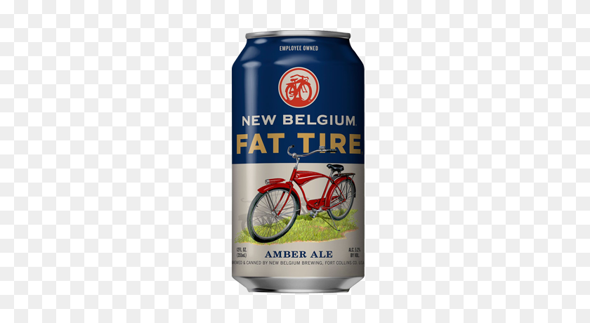 400x400 Buy New Belgium Fat Tire Amber Ale Can In Australia - Beer Can PNG