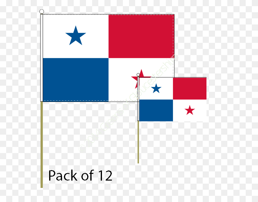 600x600 Buy Panama Hand Waving Flags - Panama Flag PNG